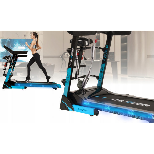 Беговая дорожка  Thunder React-DS Black - фото №14